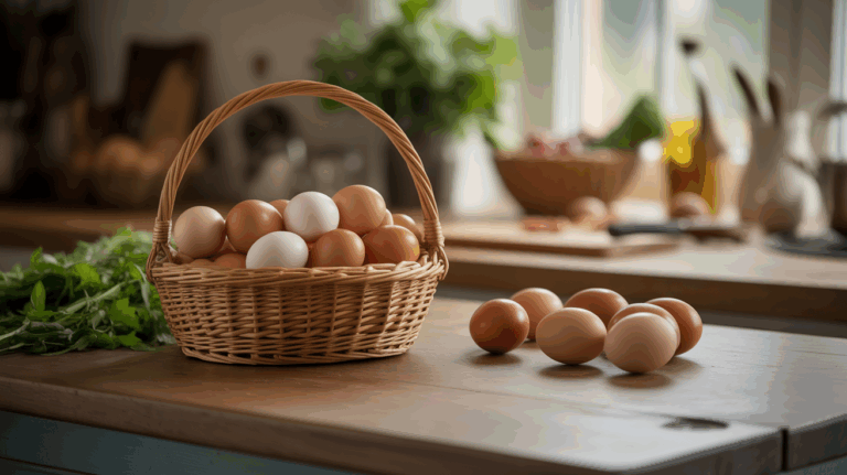 cuisine rustique oeufs matin