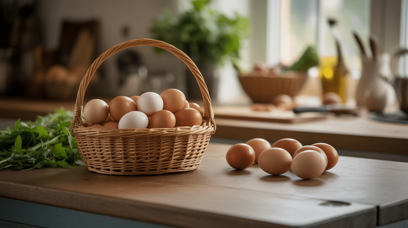 cuisine rustique oeufs matin