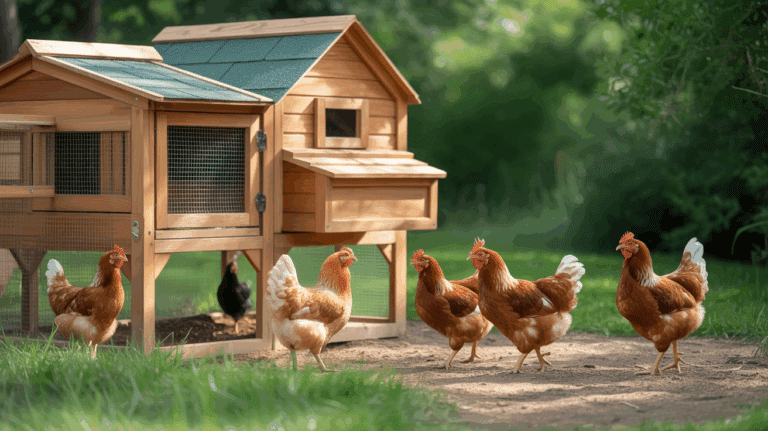 poulailler bois poules pleinair