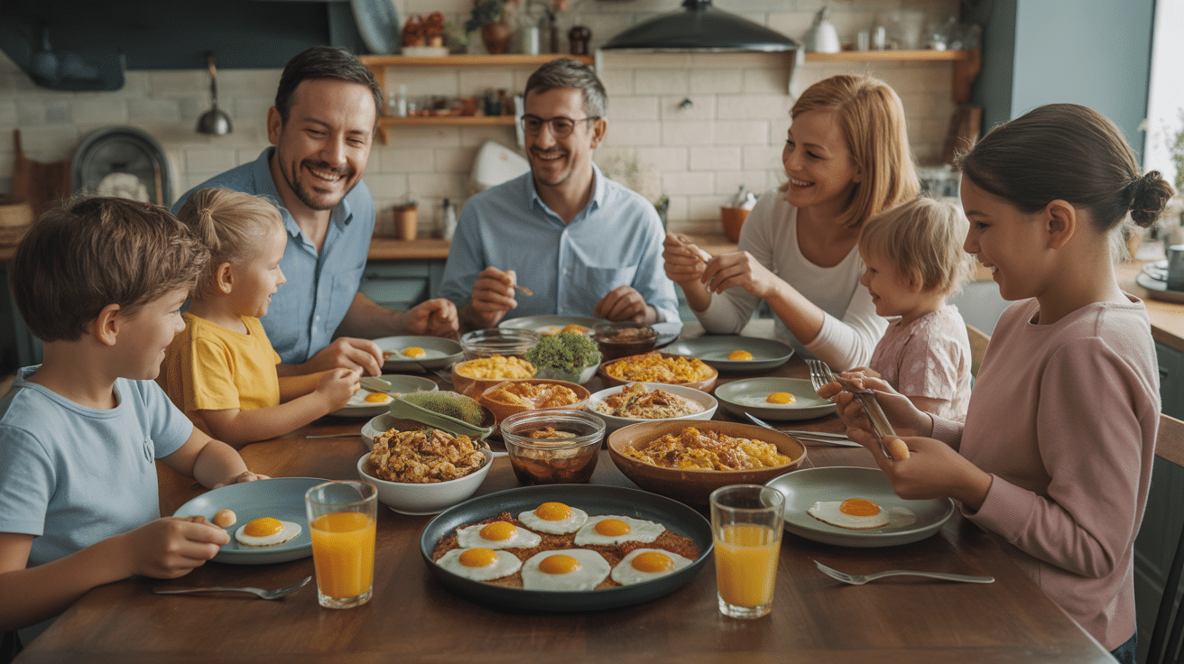 cuisine famille oeufs