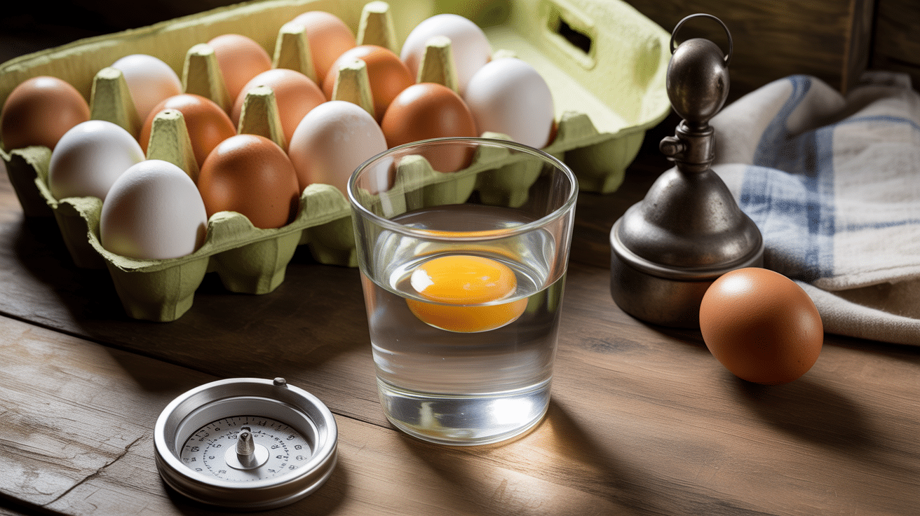 cuisine rustique oeufs anciens