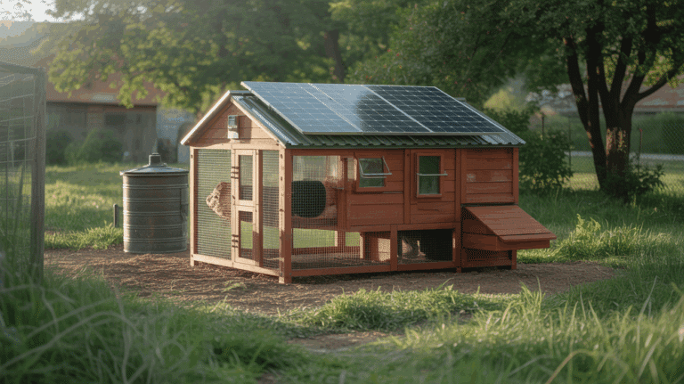 poulailler autonome solaire