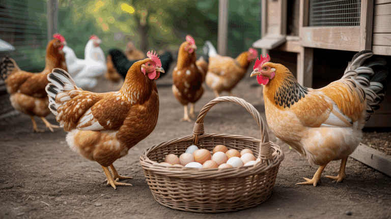 poulailler jardin oeufs poules