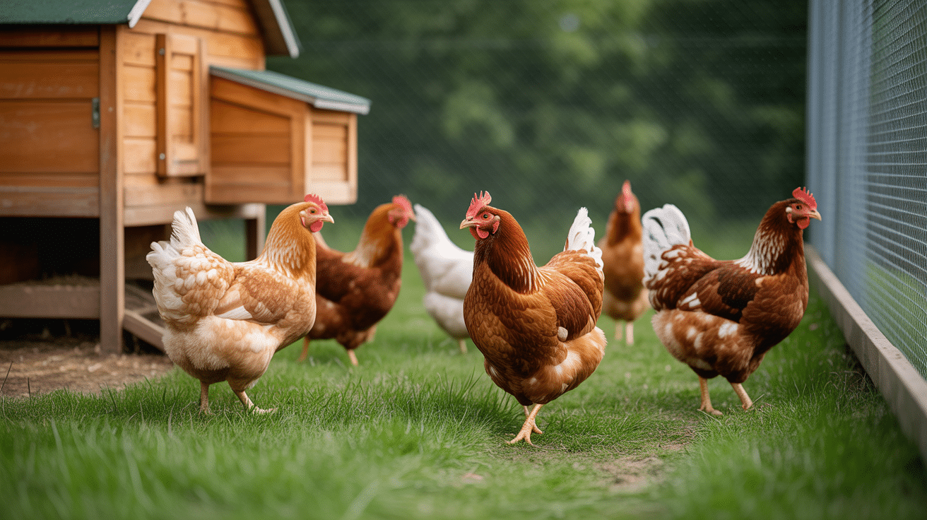 poulailler jardin poules fertilite