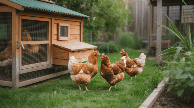 poulailler jardin sustainable
