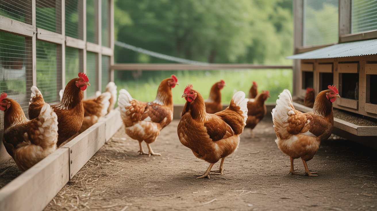 poulailler poules ferme