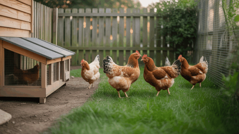 poulailler poules jardin