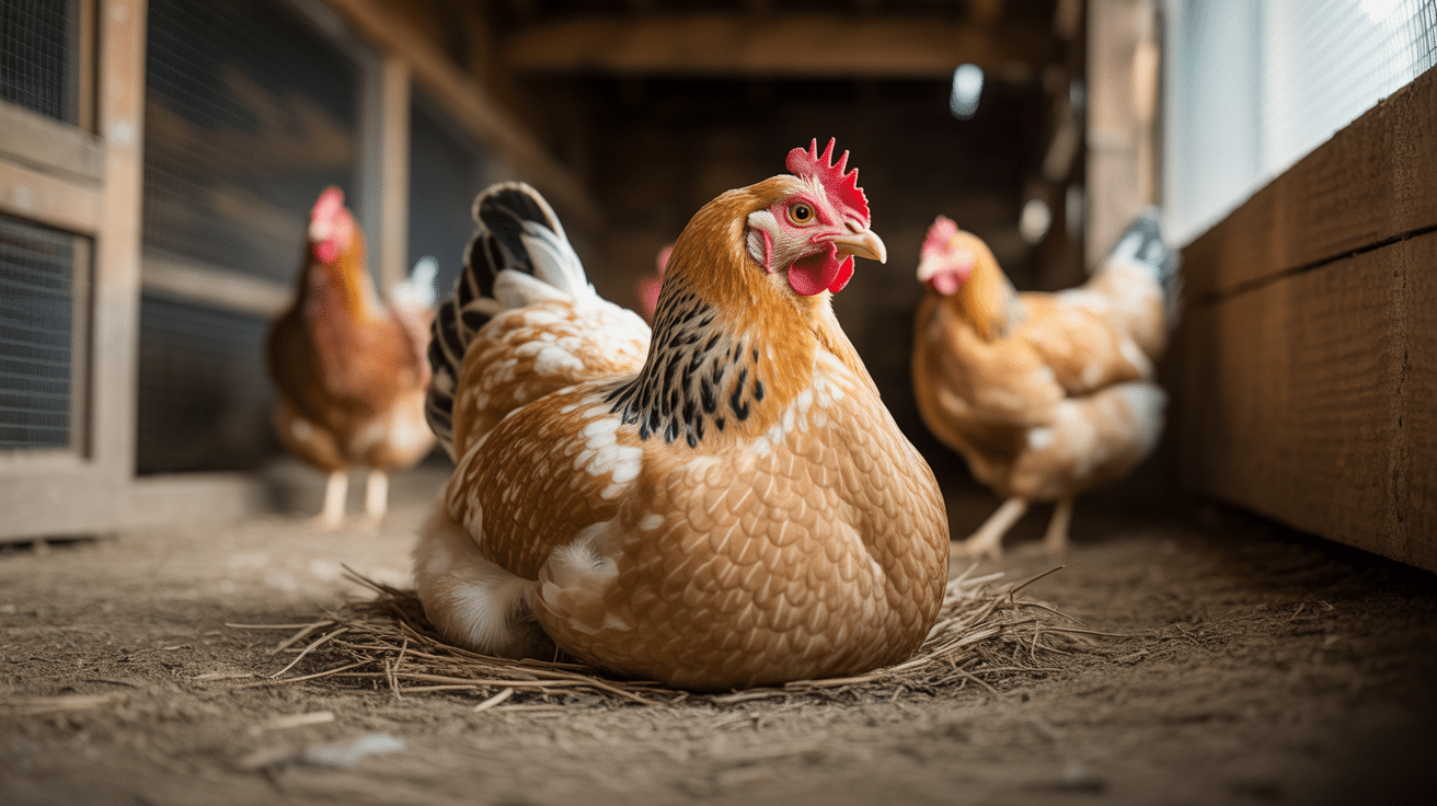 poule couveuse coop rustique