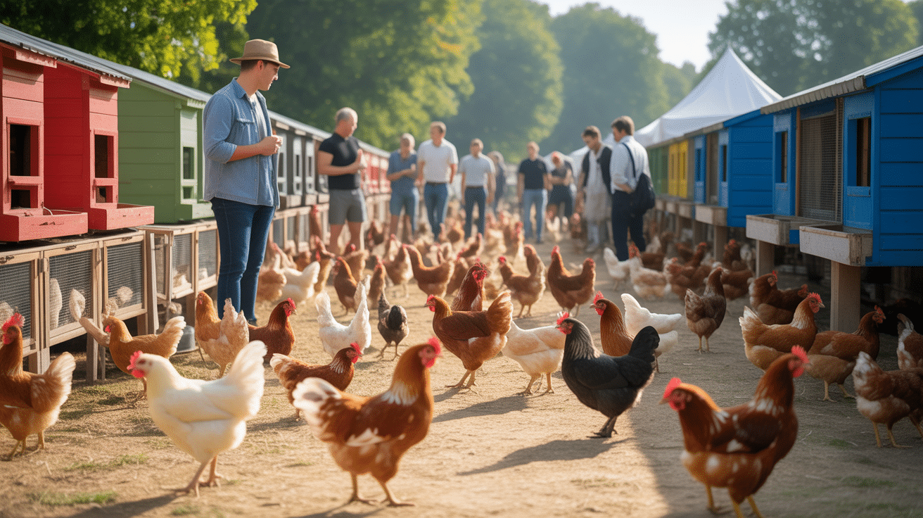 poules evenement france